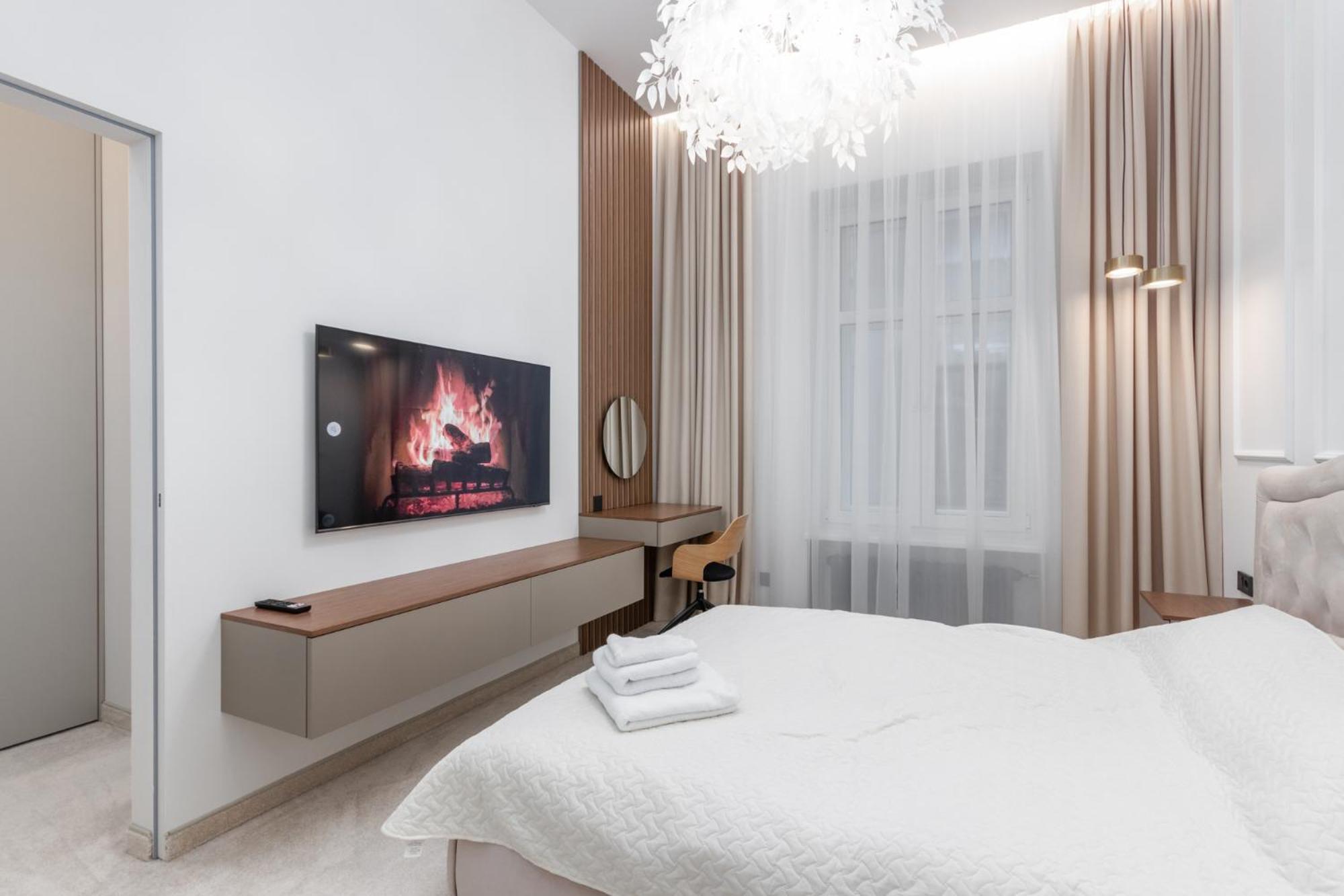 A++ Executive Apartment With Luxury Sauna Room Riga Szoba fotó